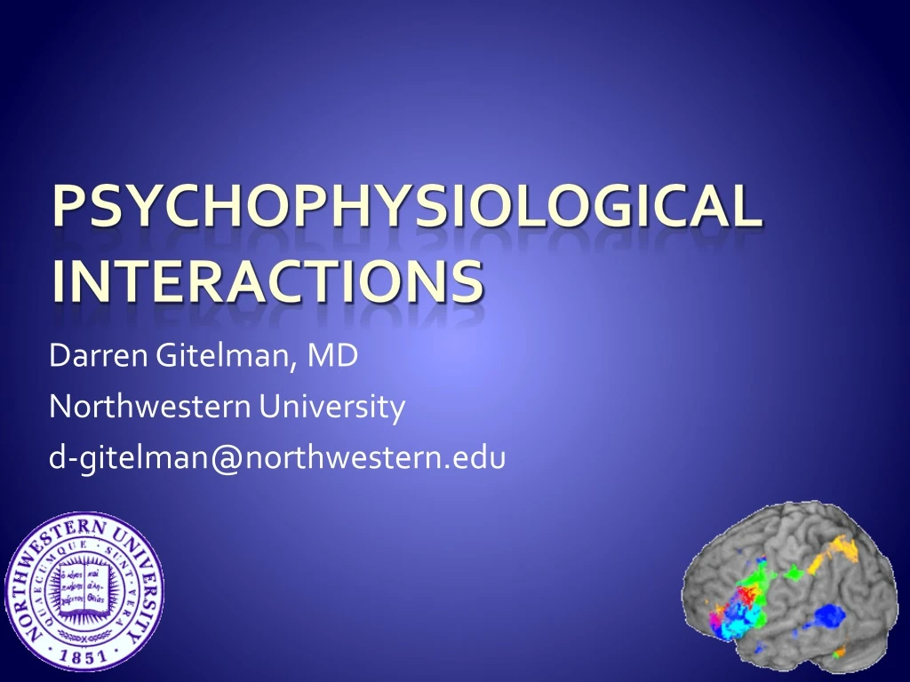 darren gitelman md northwestern university d gitelman@northwestern edu