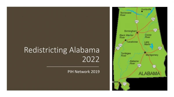 Redistricting Alabama 2022