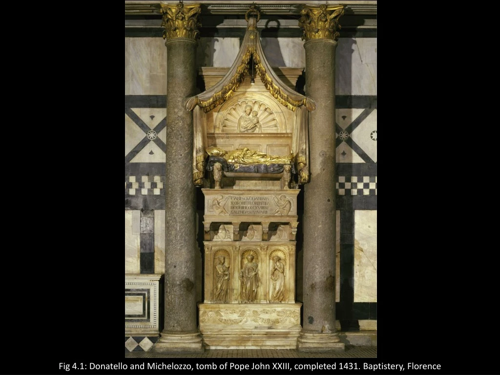 fig 4 1 donatello and michelozzo tomb of pope