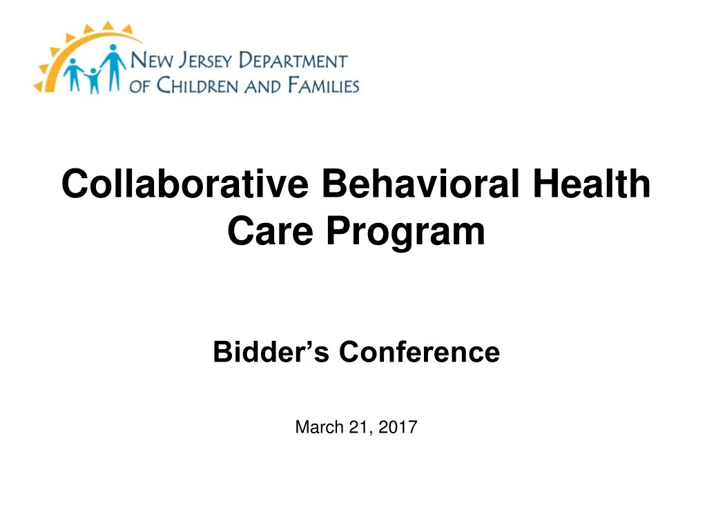 collaborative behavioral health care program