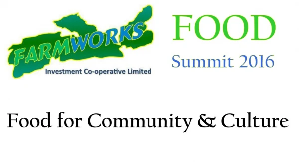 FOOD Summit 2016