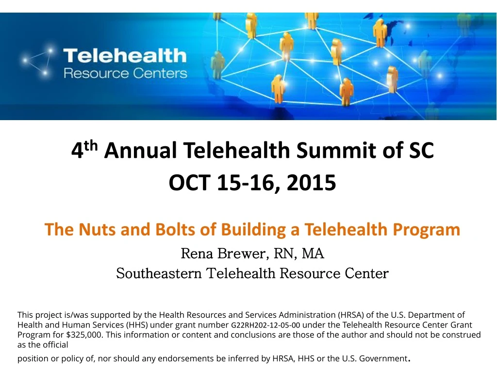 4 th annual telehealth summit