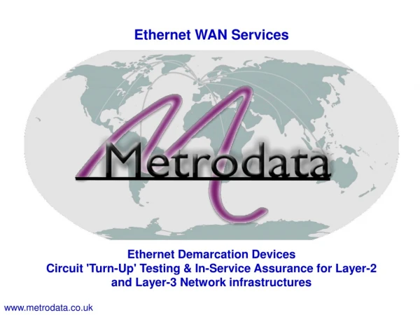 Ethernet WAN Services