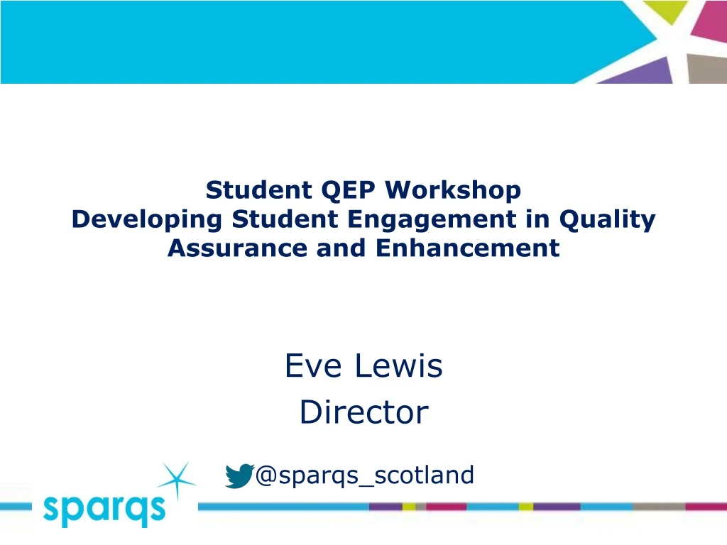 student qep workshop developing student engagement in quality assurance and enhancement