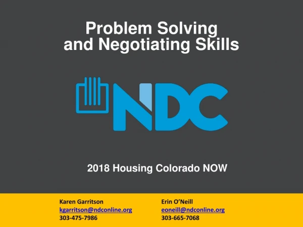 2018 Housing Colorado NOW