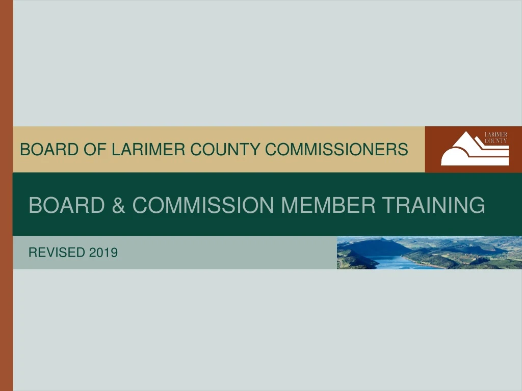 board of larimer county commissioners