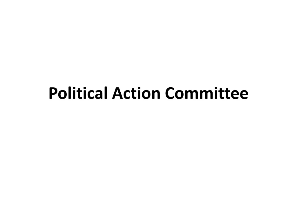 political action committee