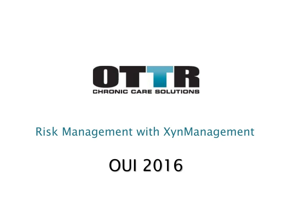 risk management with xynmanagement
