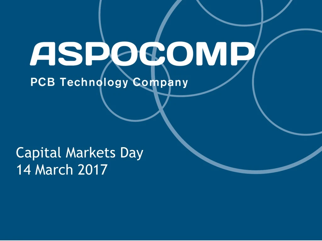 capital markets day 14 march 2017