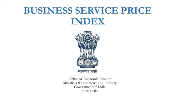 BUSINESS SERVICE PRICE INDEX