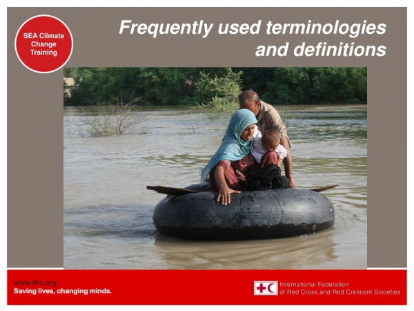 Frequently used terminologies and definitions