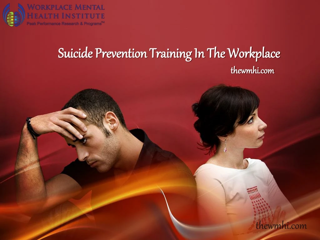 suicide prevention training in the workplace
