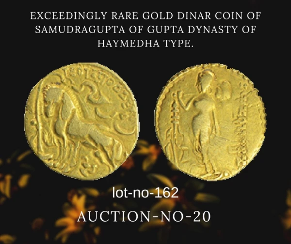 Samudragupta Gold Dinar Haymedha type