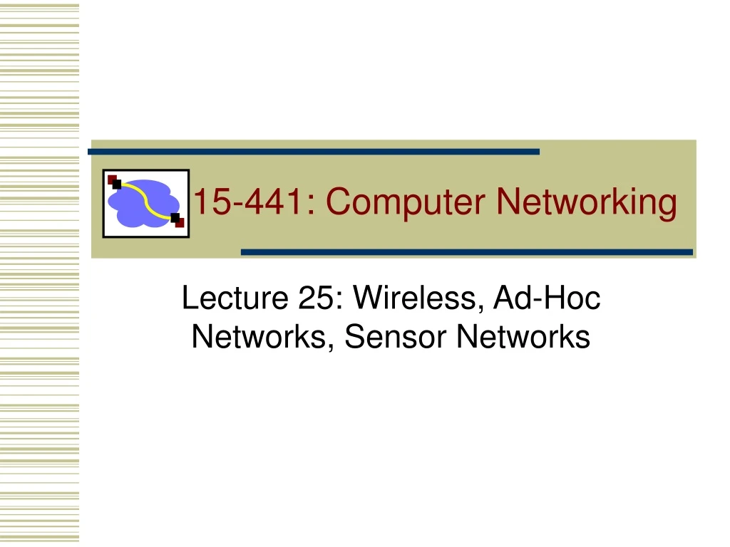 15 441 computer networking