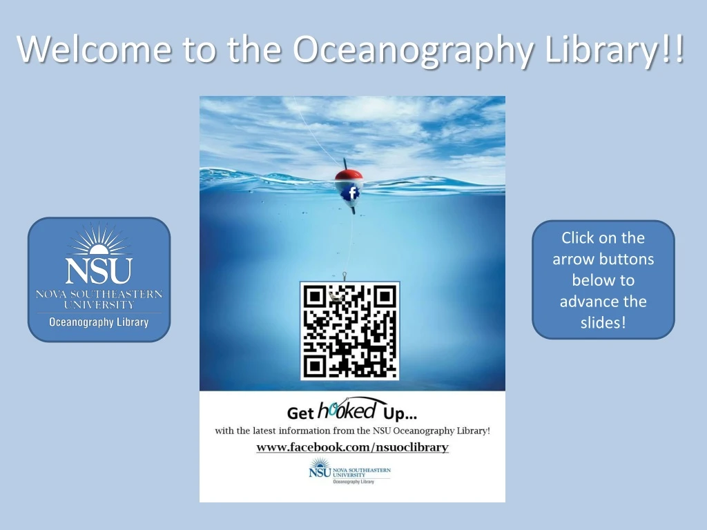 welcome to the oceanography library