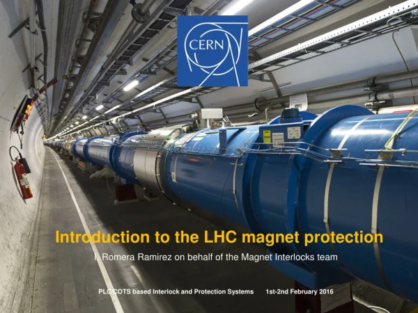 Introduction to the LHC magnet protection
