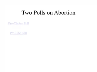 Two Polls on Abortion