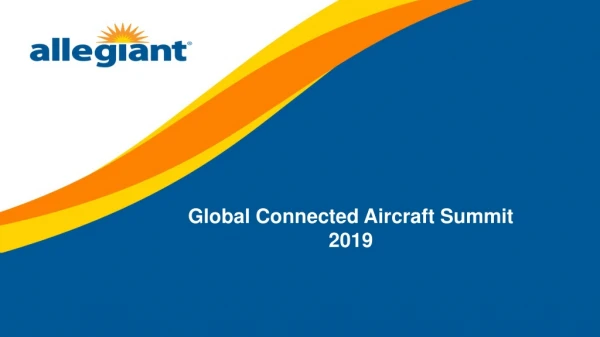 Global Connected Aircraft Summit 2019