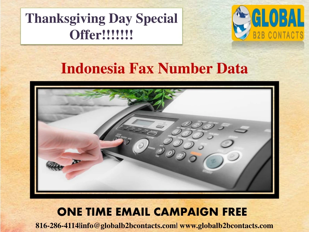 thanksgiving day special offer