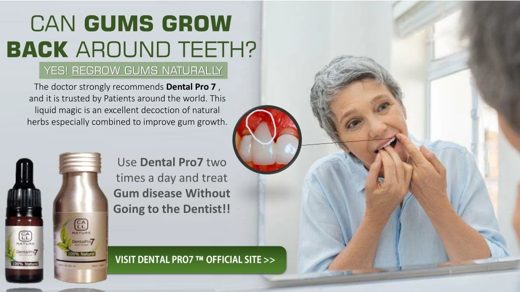 can gums grow back around teeth yes regrow gums