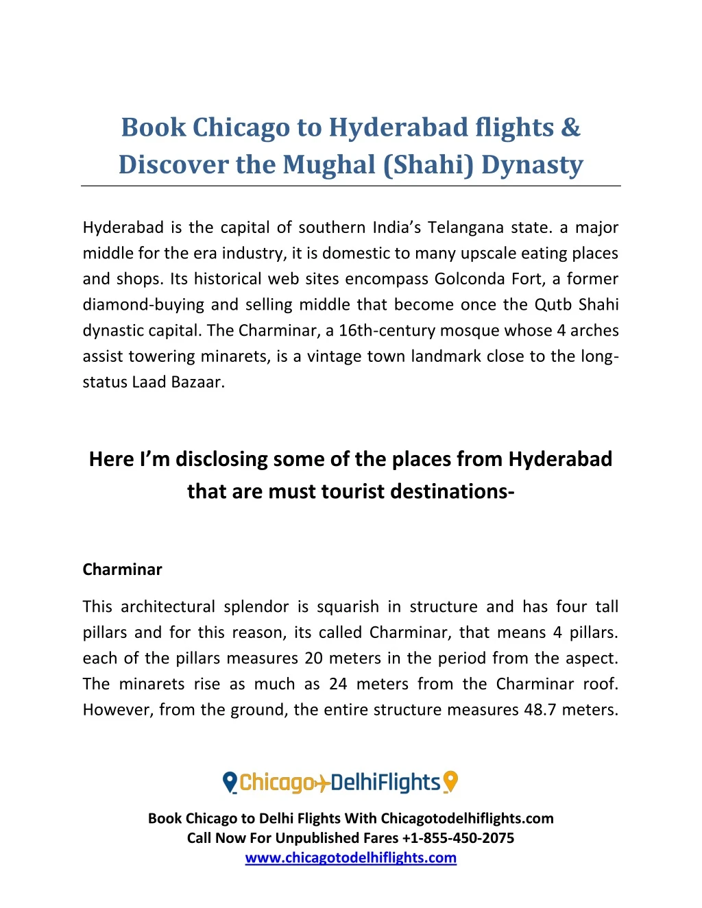 book chicago to hyderabad flights discover