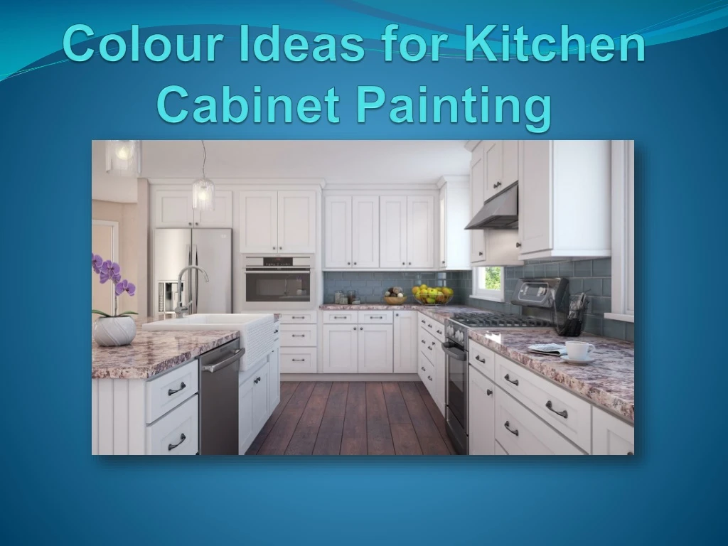 colour ideas for kitchen cabinet painting