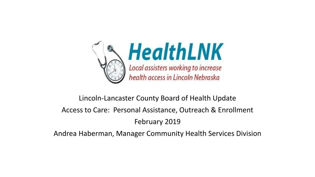 lincoln lancaster county board of health update
