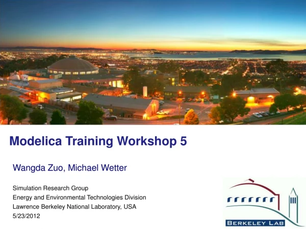 Modelica Training Workshop 5
