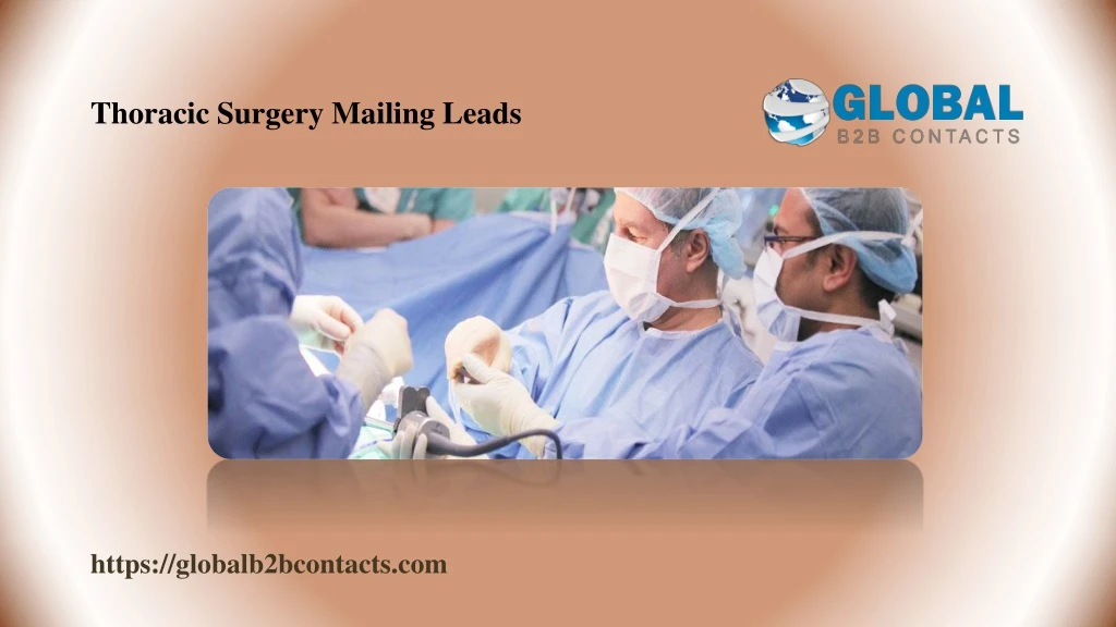 thoracic surgery mailing leads