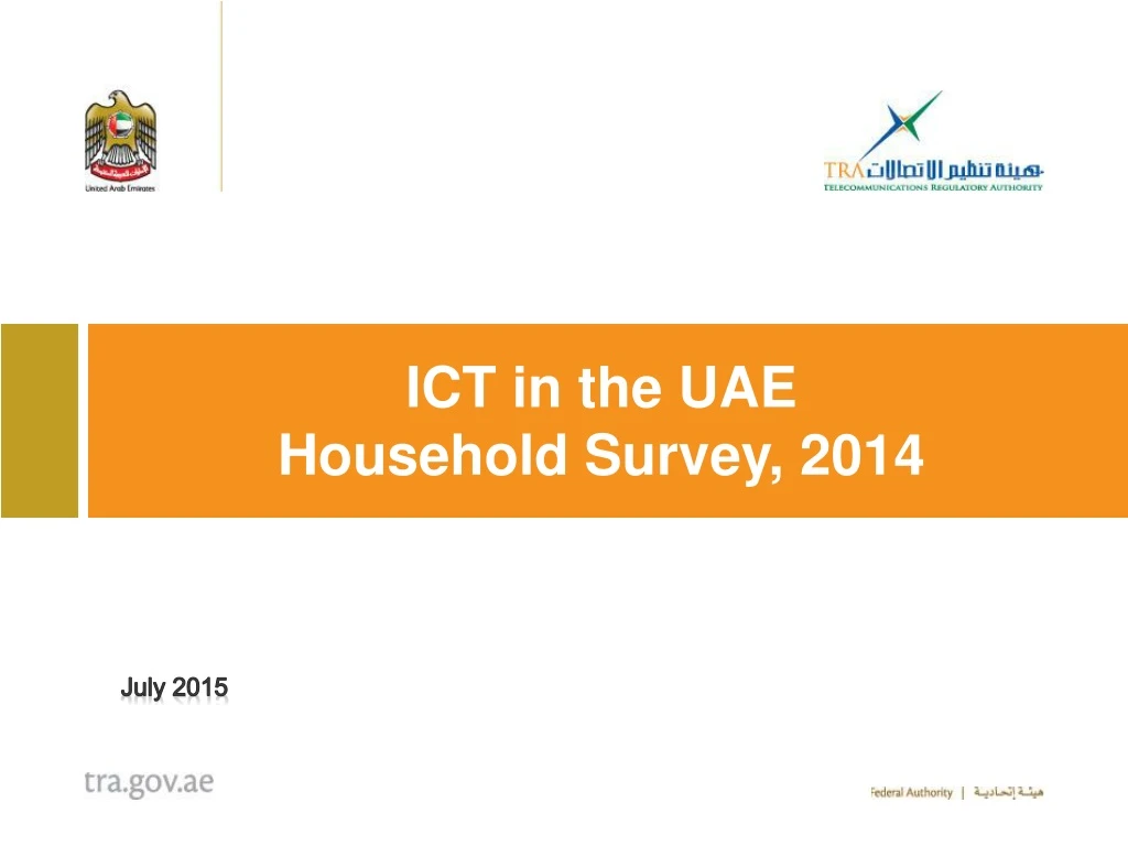 ict in the uae household survey 2014