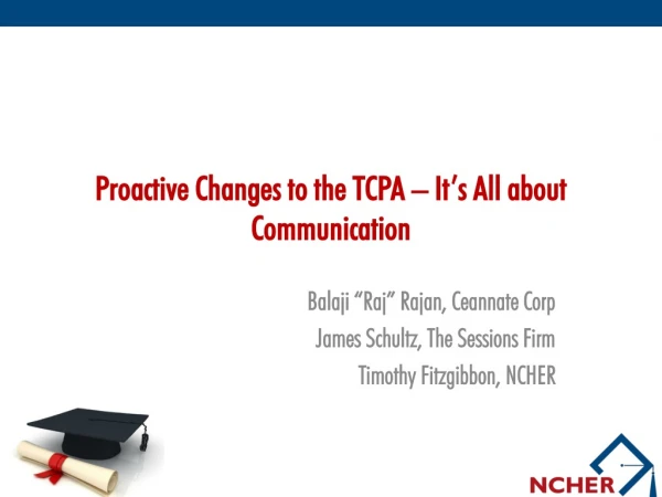 Proactive Changes to the TCPA – It’s All about Communication