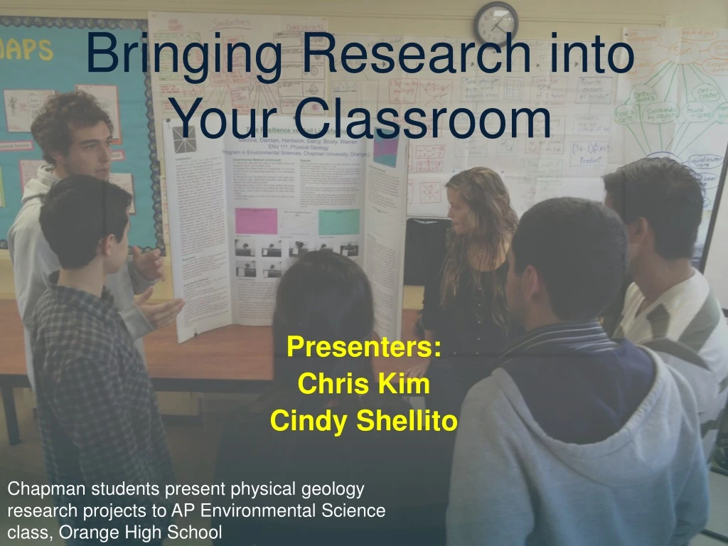 bringing research into your classroom