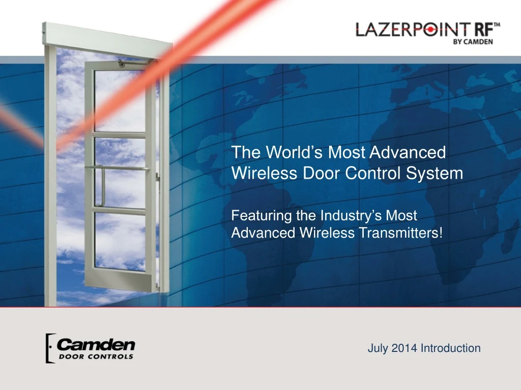 the world s most advanced wireless door control