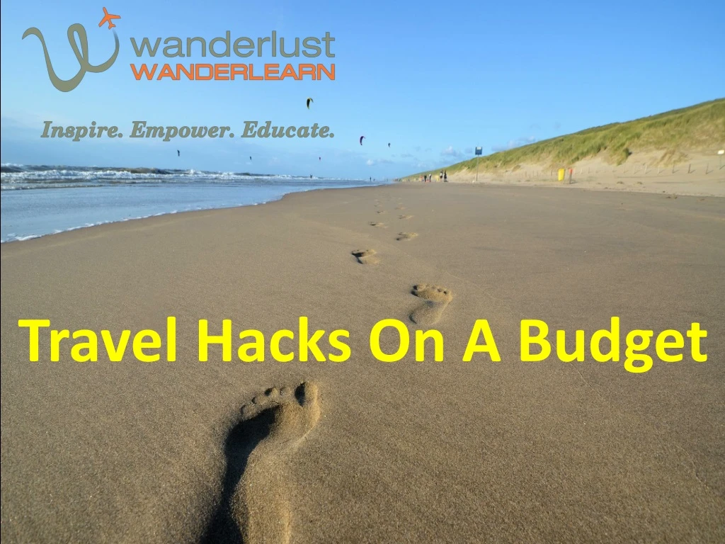 travel hacks on a budget
