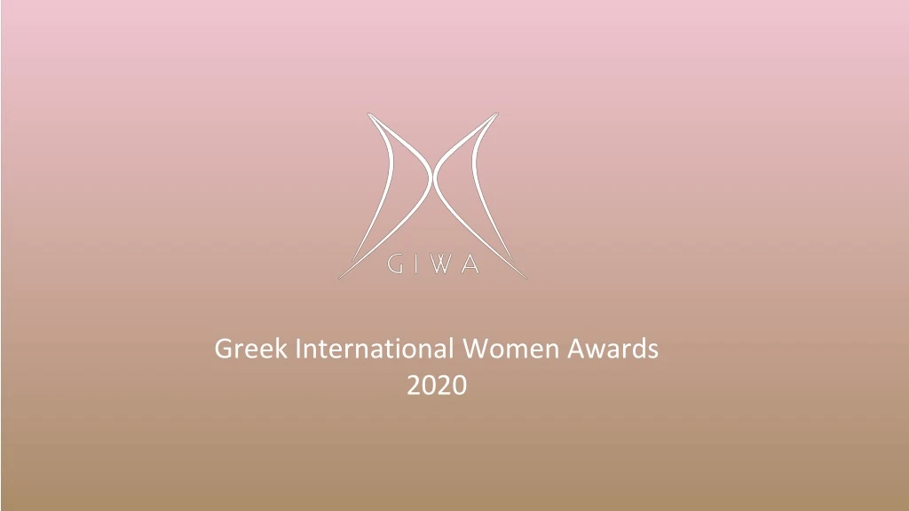greek international women awards 2020