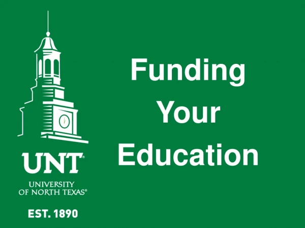 Funding Your Education