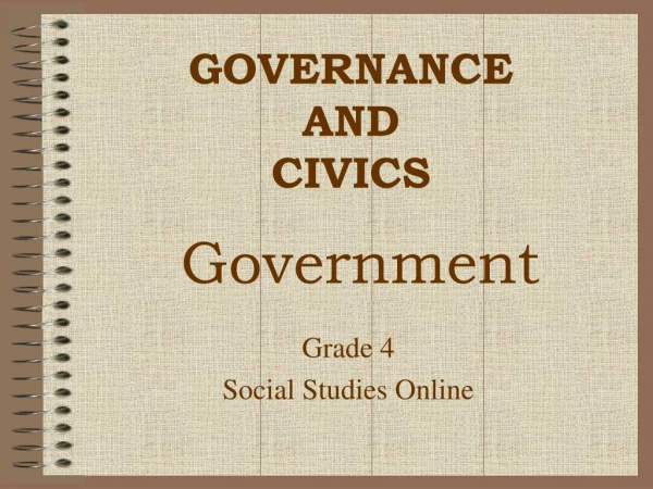 GOVERNANCE AND CIVICS