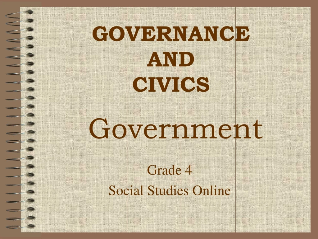 governance and civics