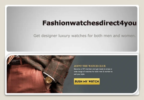 Fashion Watches Direct (800) 371-1565 ! 800-371-1565 ! Ph. (800) 371-1565