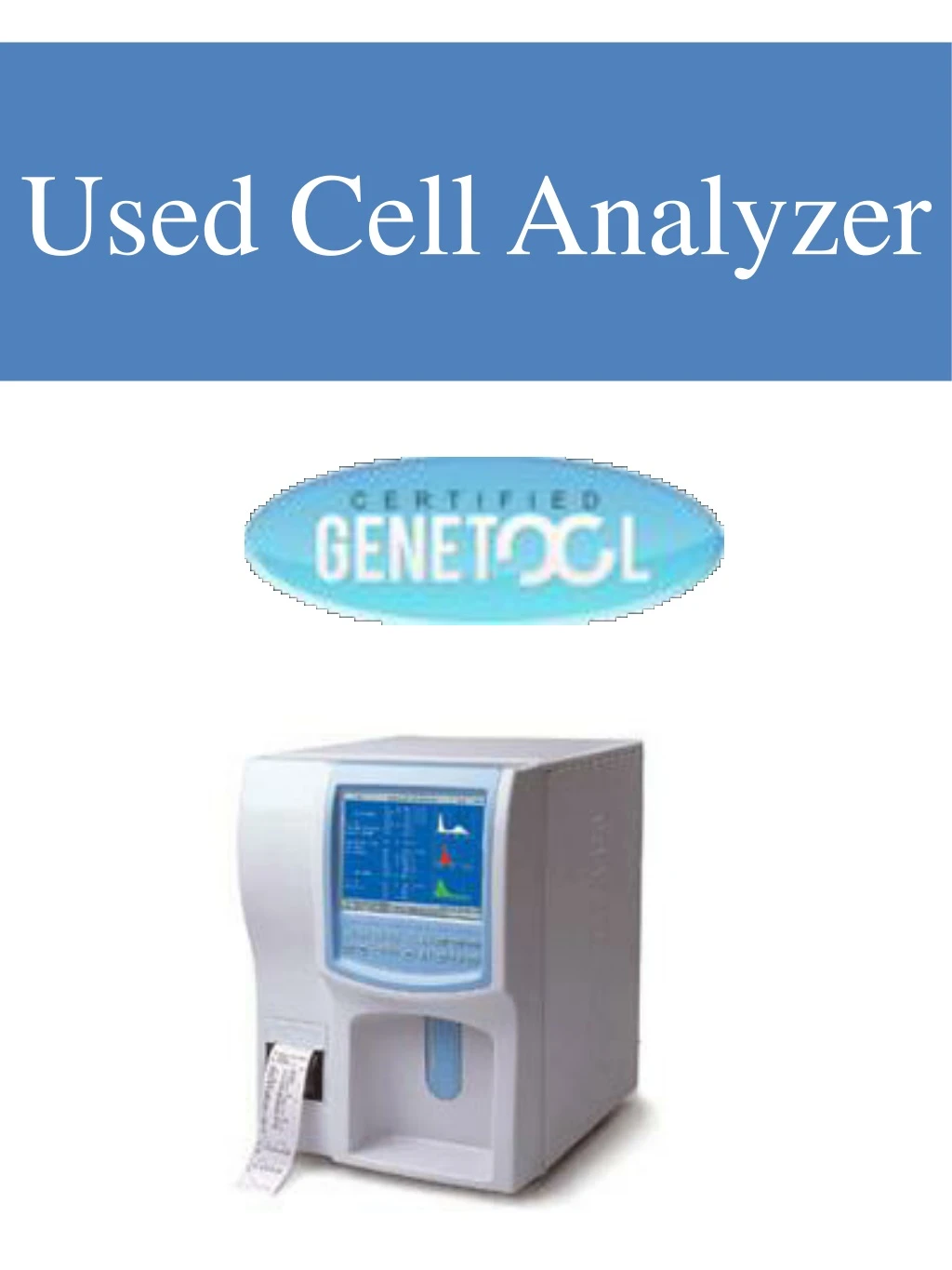 used cell analyzer