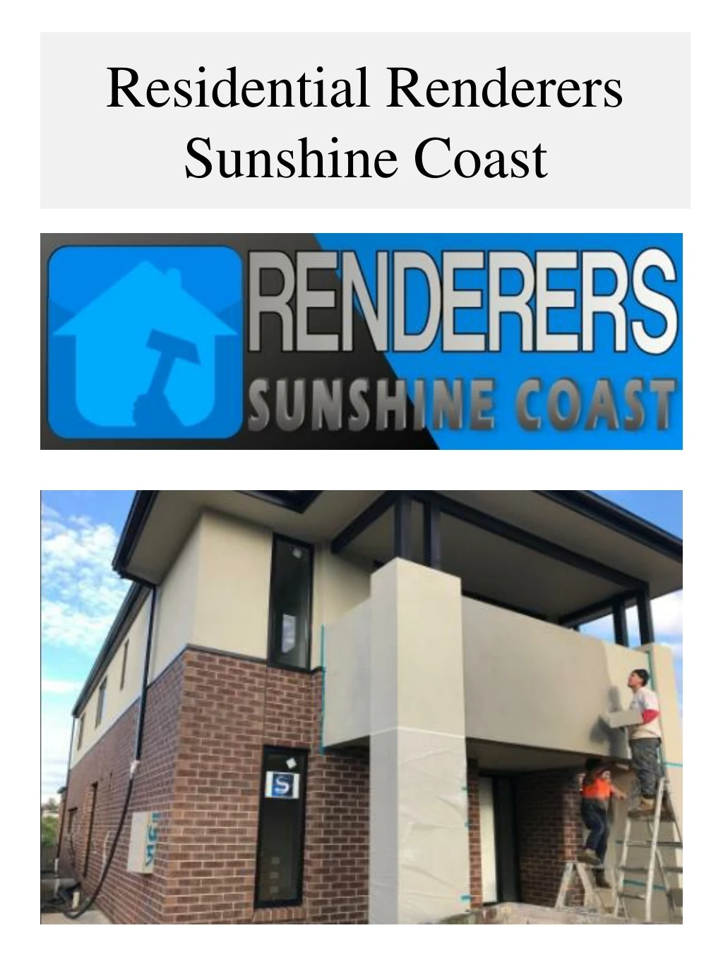 residential renderers sunshine coast