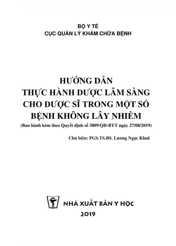 huong dan thuc hanh duoc lam sang