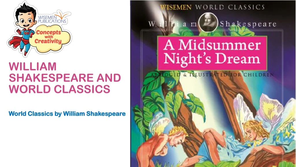 william shakespeare and world classics