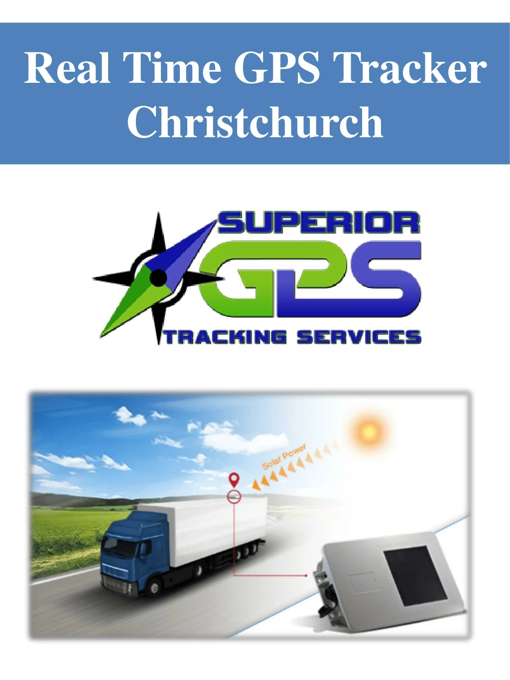 real time gps tracker christchurch