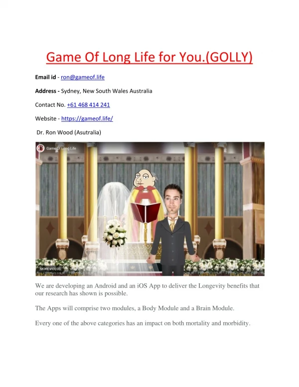 Game of Long Life for you | crowd funding | gameof.life | Golly
