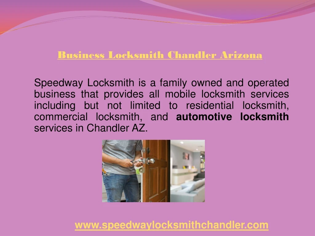 business locksmith chandler arizona speedway