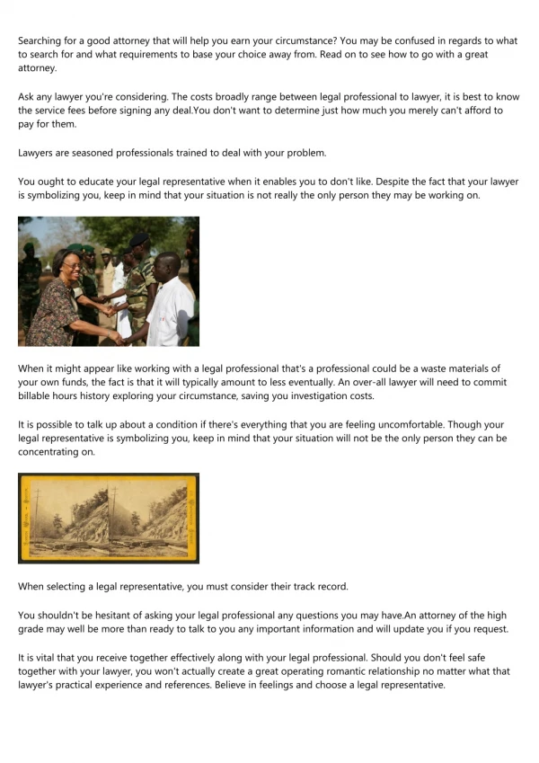 searching for a good attorney that will help