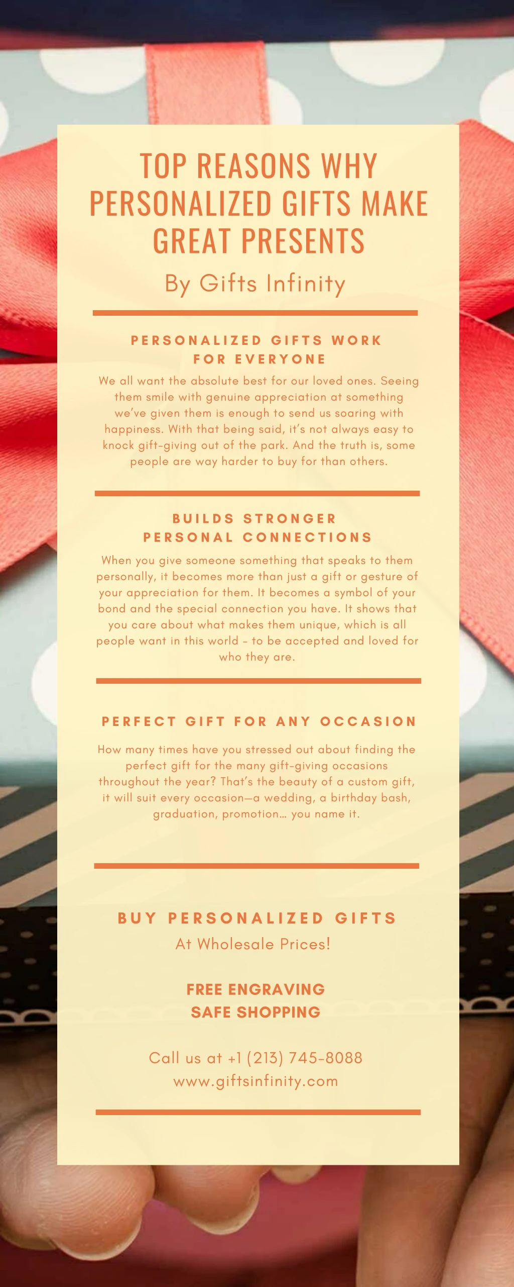 top reasons why personalized gifts make great