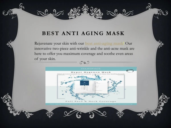 Best Korean Anti Aging Products