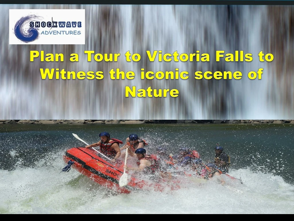 plan a tour to victoria falls to witness